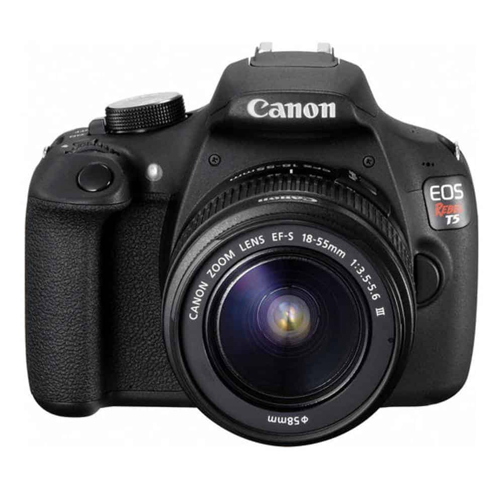promoção Câmera Digital DSLR Canon EOS Rebel T5 18MP Lente EF-S18-55mm III - Preta