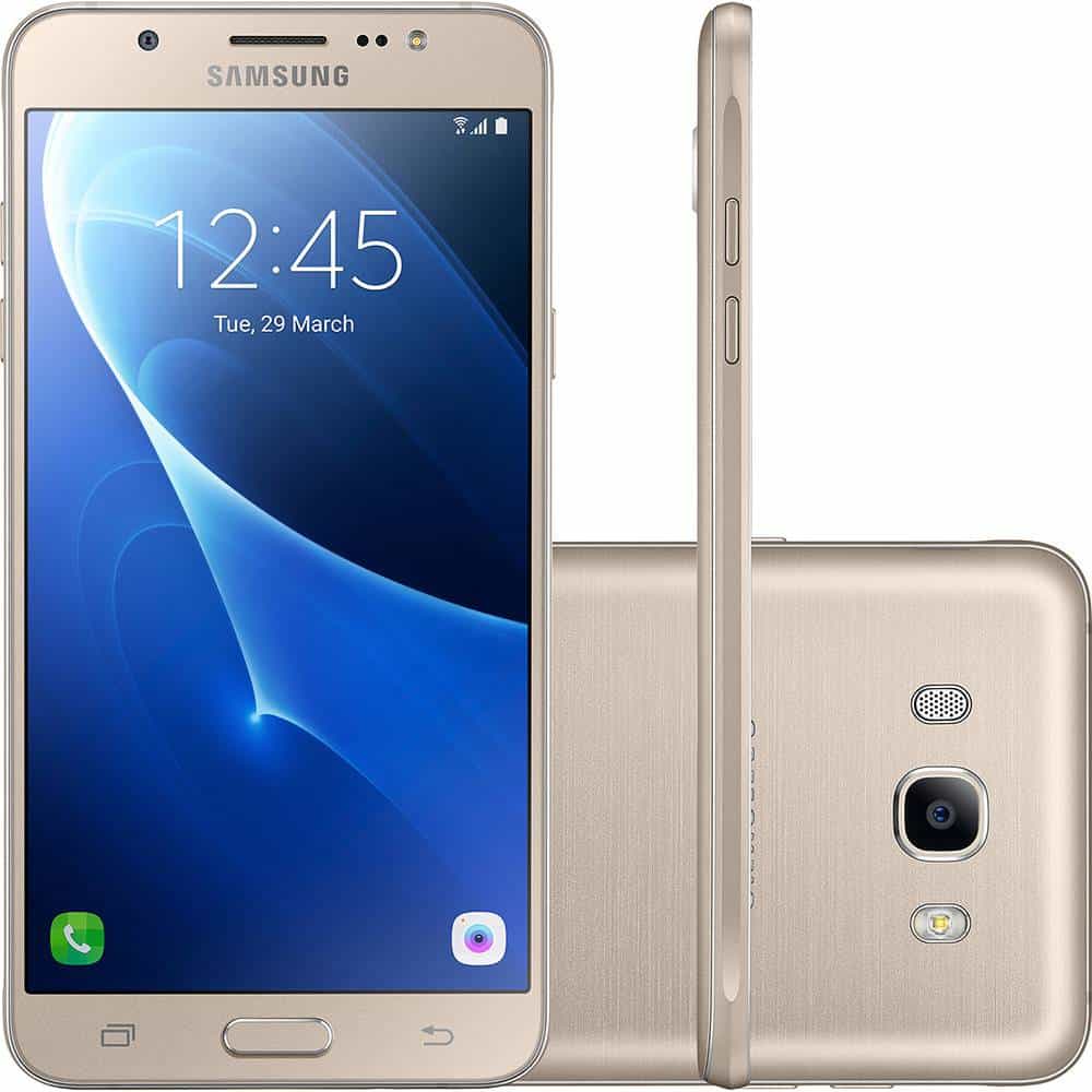 promoção Smartphone Samsung Galaxy J7 Metal Dual Chip Android 6.0 Tela 5.5" 16GB 4G Câmera 13MP