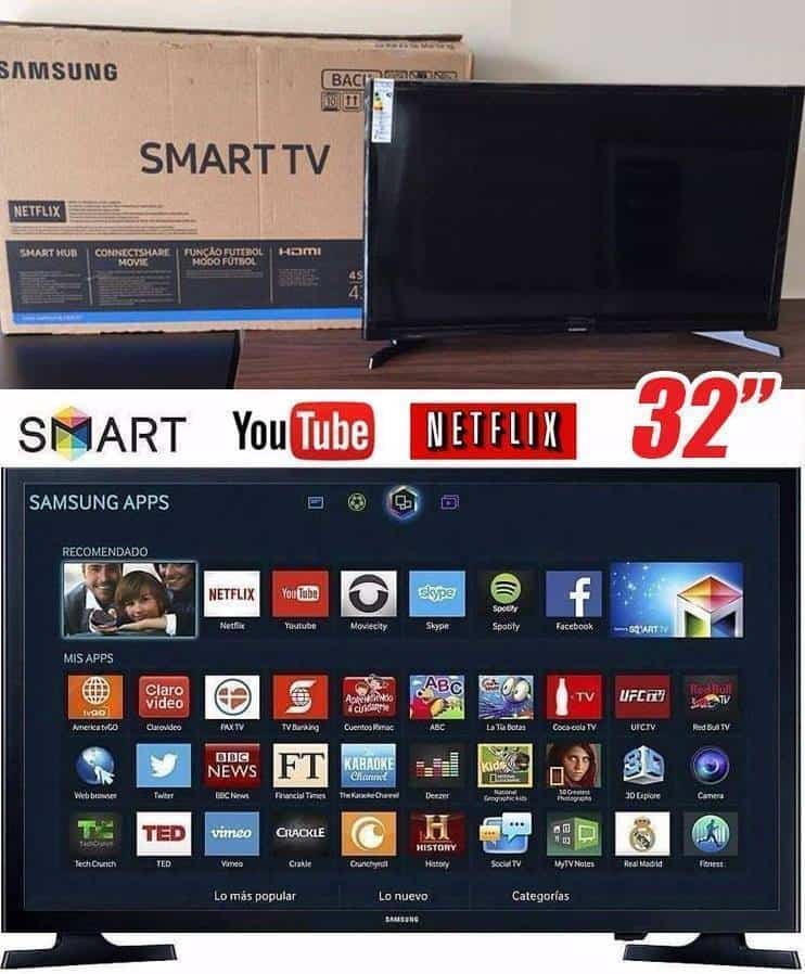 plátano Gorrión Folleto Smart TV LED 32″ Samsung 32J4300 HD com Conversor Digital 2 HDMI 1 USB  Wi-Fi 120Hz | Ofertinha Promoções