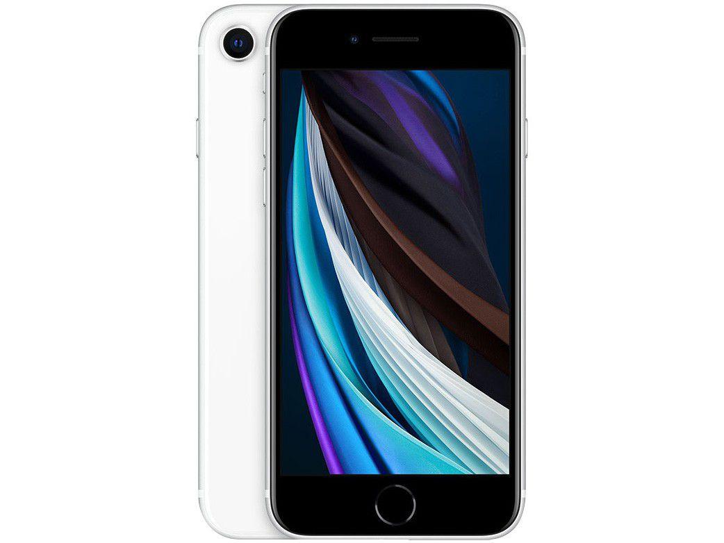 iPhone SE Apple 64GB Branco 4G Tela 4,7” Retina Câm