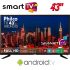 Smart TV LED 32″ Philco PTV32E20DSGWA HD com Conversor Digital 2 HDMI 1 USB Wi-Fi Midiacast 60Hz – Preta