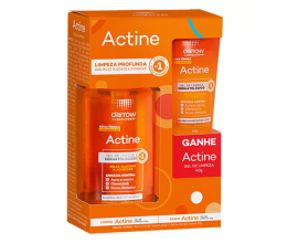 Darrow Actine Kit Gel de Limpeza Facial Vitamina C 140g + 40g