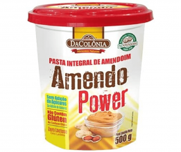 Amendopower Pasta De Amendoim Integral Zero 500G