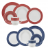 Aparelho de Jantar 42 Peças Casamiga Redondo – Branco Porcelana Chamonix
