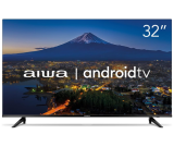 Smart TV Aiwa 32”, Android, HD, Borda Ultrafina, HDR10, Dolby Áudio – AWS-TV-32-BL-02-A
