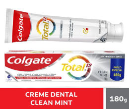 Colgate Total 12 Clean Mint – Creme Dental, 180g