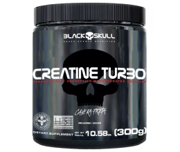 Creatine Turbo 300g Black Skull Caveira Preta