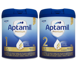 Danone Nutricia Aptamil Premium Fórmula para Bebês e Fórmula Infantil, 800g