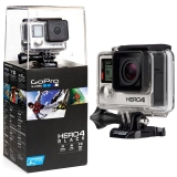 Câmera Digital GoPro Hero 4 Black Adventure 12MP com WiFi Bluetooth e Gravação 4K