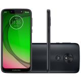 Smartphone Motorola G7 Play 32GB Indigo 4G – 2GB RAM Tela 5,7” Câm. 13MP + Câm. Selfie 8M