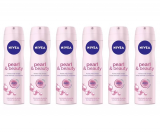 Kit Desodorante Nivea 6 Unidades – Pearl & Beauty Aerossol Feminino 150ml