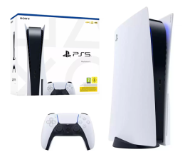 Console PlayStation 5 Standard Edition Branco + Controle Sem Fio Dualsense Branco – Sony