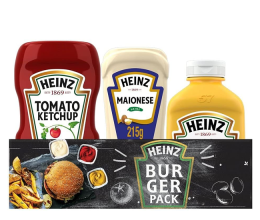 HEINZ Ketchup Mostarda E Maionese Heinz Pack