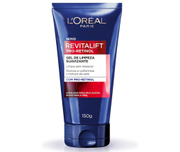 L’Oréal Paris Gel de Limpeza Facial Suavizante com Pro-Retinol Revitalift, 150g