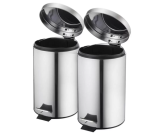 Kit com 2 Unidades Lixeira 3 Litros Inox Just Home Collection – Just Home Colletion