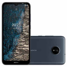 Smartphone Nokia C20 32GB 2GB RAM Tela de 6,5 Pol. Câmera Traseira 5MP Azul – NK038