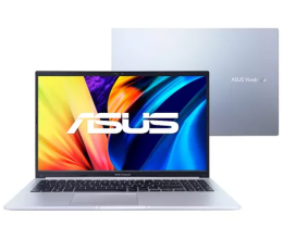 Notebook ASUS Vivobook X1502ZA-BQ1760W Intel Core i5 12450H 2 GHz 8Gb Ram 512Gb SSD Windows 11 Home 15,60” LED Full HD Intel UHD Graphics Prata
