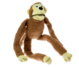 Brinquedo Macaco Marrom Para Cães