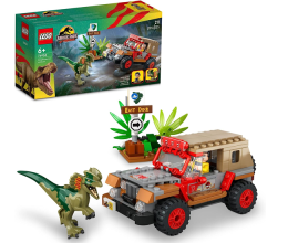 LEGO® Jurassic Park Emboscada do Dilofossauro; Conjunto de Construção (211 Peças)