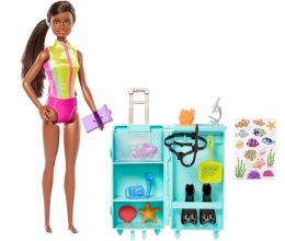 Conjunto de Brinquedo Barbie Profissões – Bióloga Marinha