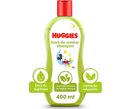 Shampoo Infantil Huggies Chá De Camomila – 400Ml