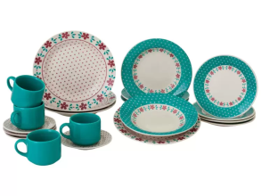 Aparelho de Jantar e Chá – 20 Peças – Biona de Cerâmica