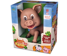 Brinquedos Cometa Cometa Coleção Big Farm Porquinho Vinil