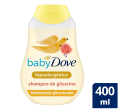 Shampoo Hidratação Glicerinada Dove Baby Frasco 400Ml, Baby Dove