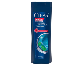 Shampoo Anticaspa Clear Men Ice Cool Menthol – 400ml