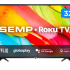 Smart TV TCL LED 65 Polegadas 4K Wi-Fi Google TV Comando de Voz 65P735