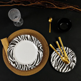 Aparelho de Jantar Zebra 18 Peças – La Cuisine