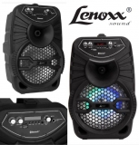 Caixa de Som Bluetooth Lenoxx CA 100 Portátil – Amplificada 120W USB