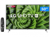 Smart TV UHD 4K LED 50” LG 50UN8000PSD Wi-Fi – Bluetooth HDR Inteligência Artificial 4 HDMI 2 USB