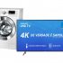 Smart TV 4K LED 55” Samsung UN55RU7100GXZD – Wi-Fi + Refrigerador Frost Free Duplex 110V