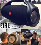 Caixa de Som Portátil JBL Boombox com Bluetooth, Connect+, À prova d’água – Preta