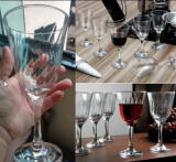 Jogo de Taças para Vinho Vidro 6 Peças 250ml – Nadir Lírio
