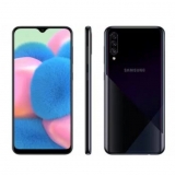 Smartphone Samsung Galaxy A30s 64GB Preto 4G – 4GB RAM Tela 6,4” Câm. Tripla + Câm. Selfie 16MP