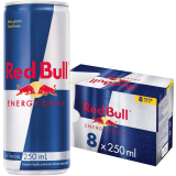 Energético Red Bull Energy Drink Pack com 8 Latas de 250ml