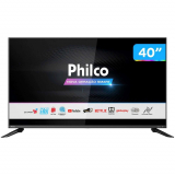 Smart TV DLED 40” Philco PTV40G60SNBL – Wi-Fi 3 HDMI 2 USB