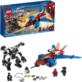 Lego Super Heroes Spiderjet vs. Venom Mech 76150