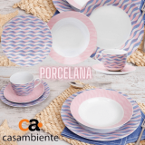 Aparelho de Jantar 30 Peças Casambiente Porcelana – Redondo Ipanema
