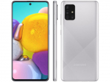 Smartphone Samsung Galaxy A71 128GB Cinza 4G – 6GB RAM 6,7” Câm. Quádrupla + Selfie 32MP