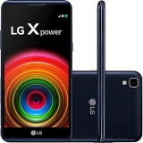 Smartphone LG X Power Dual Chip Android 6.0 Tela 5.3″ 16GB 4G Câmera 13MP – Azul Escuro