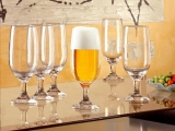 Conjunto de Taças de Vidro para Cerveja 6 Peças – 300ml Nadir Floripa 7732